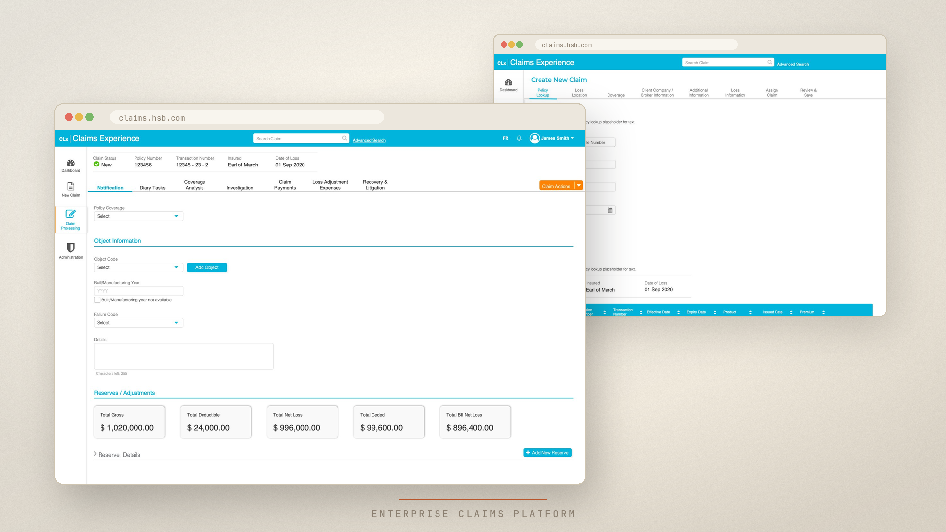 HSB / Munich Re field-to-claims platform